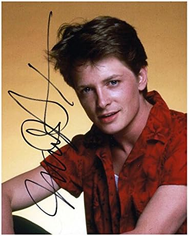 Photographs - Photo Michael J Fox Autograph Signed 8 x 10