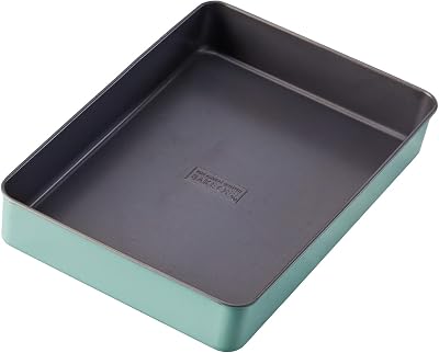 The Great British Bake Off Brownie Tin 30x20x5cm Duck Egg Blue Non-Stick