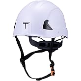Land Helmets Frontier ANSI Type 2 Class E Non-Vented Safety Helmet - OSHA Compliant Hard Hat. Use in Construction & Industrial Work