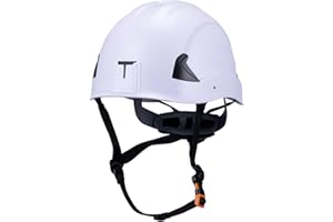 Land Helmets Frontier ANSI Type 2 Class E Non-Vented Safety Helmet - OSHA Compliant Hard Hat. Use in Construction & Industria