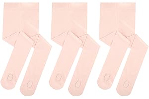HiDance Girl's Women's Ballet Dance Tights, Ultra Soft Convertible Footed Dance Sockings Ballet Transition Tights