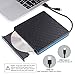External Optical Drive, CD Drive with USB 3.0 & Type-C for VCD/DVD/CD -ROM/ -R/ +R /-RW Burner/Reader/Writer, Compatible for Windows/Linux/MAC OS
