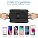 VUP Bike Top Tube Bag, Waterproof Front Frame Bike Bag with Large Storage, Universal Bicycle Motorcycle Handlebar Bag Fits All 4