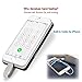 [Built-in Lightning Cable] Portable Charger for iPhone & Android Devices, Hobest 8000mah Dual Port Portable Phone Charger External Battery Charger Power Bank for 8Pin iOS Devices & USB Devices