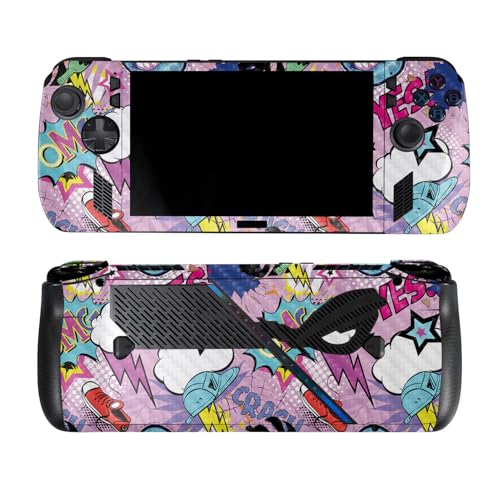 Carbon Fiber Skin Compatible with Asus ROG Ally X - OMG Yes - Premium 3M Vinyl…