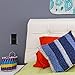 WEBANG USB Wall Outlet Black 3.6A Dual High Speed USB Charger Electrical Outlet 15Amp/125V Receptacle 2 Pack Wall Plate Screw Included