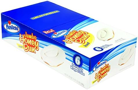 Product Of Hostess, Jumbo Honey Bun Iced, Count 6 (4.75 oz) - Cakes &amp; Muffins / Grab Varieties &amp; Flavors