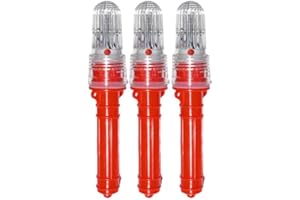 3pcs Boat Flares, 2025 Upgraded Boat Flares Coast Guard Approved Marine, Electronic Boat Distress Flare, Waterproof Emergency
