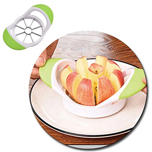 NewFerU Fruit Edible Arrangement Garnish Shape Tool Set:Watermelon Slicer Wedger,Apple Corer Remover,Carving Cutter Knife,Melon Baller Scoop,Pulp Separator,Citrus Peeler,Chopping Board,Forks (10) - Thumbnail 6