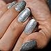 Laser Silver Holographic 0.2mm Powder Dust Acrylic Nails Art Glitter Tips Deco Gel Polish Nail Body Crafts Decoration N32