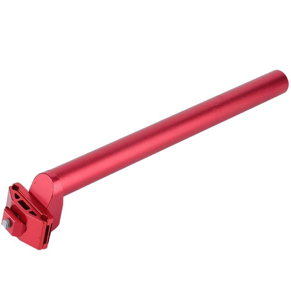 Dilwe Aluminium Bike Seatpost, 25.4*300mm, Red, Mountain Bike