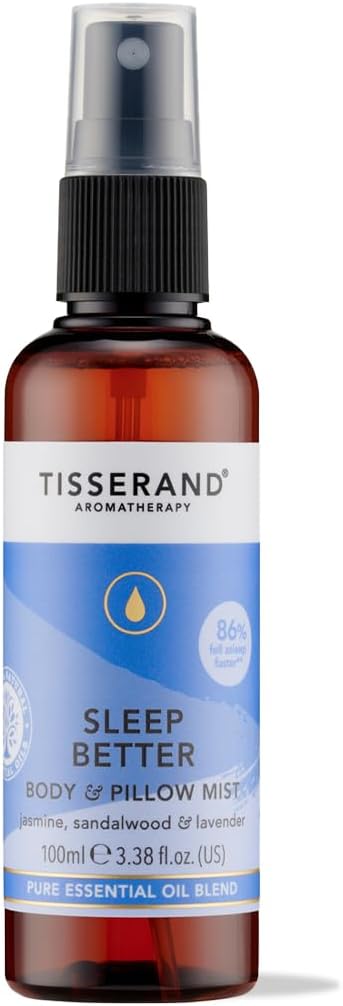 Tisserand Sleep Better Body & Pillow Mist 100ml - 100% Natural Essential Oils