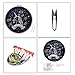 BERYA Learn to Embroidery Kits for Beginners, Pre-Stamped Cross Stitch Kits with Pattern, Hoop, Color Threads, Tools & Instruction for DIY Arts and Crafts