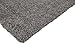 Cozy Shag Collection Grey Solid Shag Rug (3'3