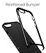 Spigen Neo Hybrid Designed for iPhone SE 2022 Case/iPhone SE 3 Case 2022 / iPhone SE 2020 Case/iPhone 8 Case/iPhone 7 Case - Shiny Black