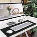 Azyvigo 3mm Table Pads - Extended Gaming Mouse Pad - (35.4 x11.8) Inch Large Non-Slip Water-Resistant Rubber Base Cloth Computer Mousepad, Desk Pads - XXL