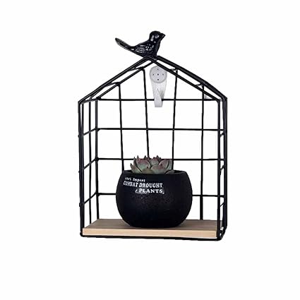 Amazon.com: Soporte para macetas con soporte de pared, para ...