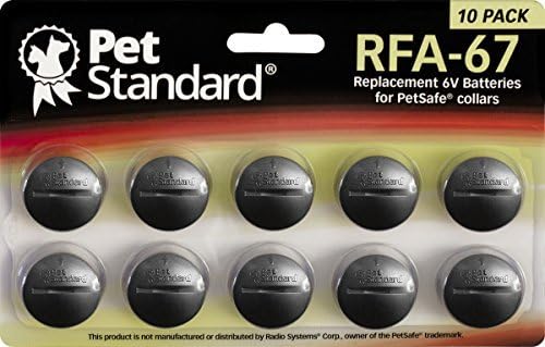 PetStandard Replacement Batteries for PetSafe RFA-67 by PetStandard