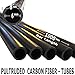 (1) Piece - 8mm x 6mm x 1000mm Carbon Fiber Tube - Pultruded Round Tube. Super High Strength for RC Hobbies, Drones, Special Projects