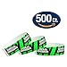 WristCo General Admission Tyvek Wristbands for Events - 500 Count ¾” x 10” - Waterproof Recyclable Comfortable Tear Resistant Paper Bracelets Wrist Bands for Concerts Festivals Admission Party