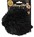 Forum Novelties Jumbo Fuzzy Black Bunny Tail Costume Accessory