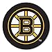 FANMATS 10495 Boston Bruins Hockey Puck Shaped Rug - 27in. Diameter, Hockey Puck Design, Sports Fan Accent Rug
