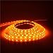 ALITOVE Orange LED Strip Light 16.4ft 5050 SMD 5M 300 LEDs Waterproof IP65 12V DC for Home Hotels Clubs Shopping malls Cars Lighting