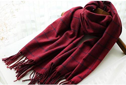 WE&ZHE Women's Scarf Shawl Multifunction Female Keep warm Fashion Lattice Tassels Autumn And Winter , 2#