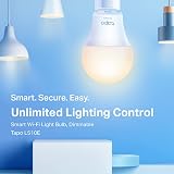 Tapo L510E E27 Smart Bulb 2-Pack Dimmable WiFi Alexa Google Voice Control 8.3W view 2