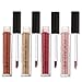 HUBEE 7 Colors Metallic Lip Gloss Waterproof Not Stick On Cup Liquid Lipstick Cosmetics