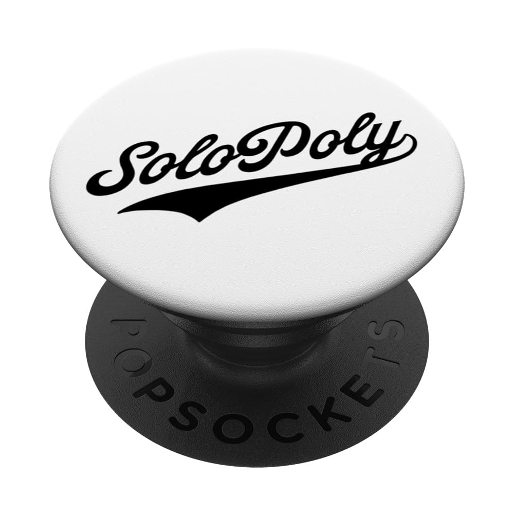 Solopoly - Solo Poly - Solo Polyamory PopSockets Swappable PopGrip