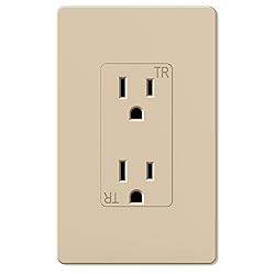 WEBANG Decorator Receptacle Outlet, Screwless Wall