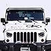Xprite 52-inch LED Light Bar Upper Windshield Mounting Bracket for 2007-2018 Jeep Wrangler Unlimited JK 4WD/2WD
