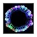 Innoo Tech LED Christmas String Lights Battery Operated Fairy Light for XMAS 40 LED Bulb Double-deck Lotus RGB Beads