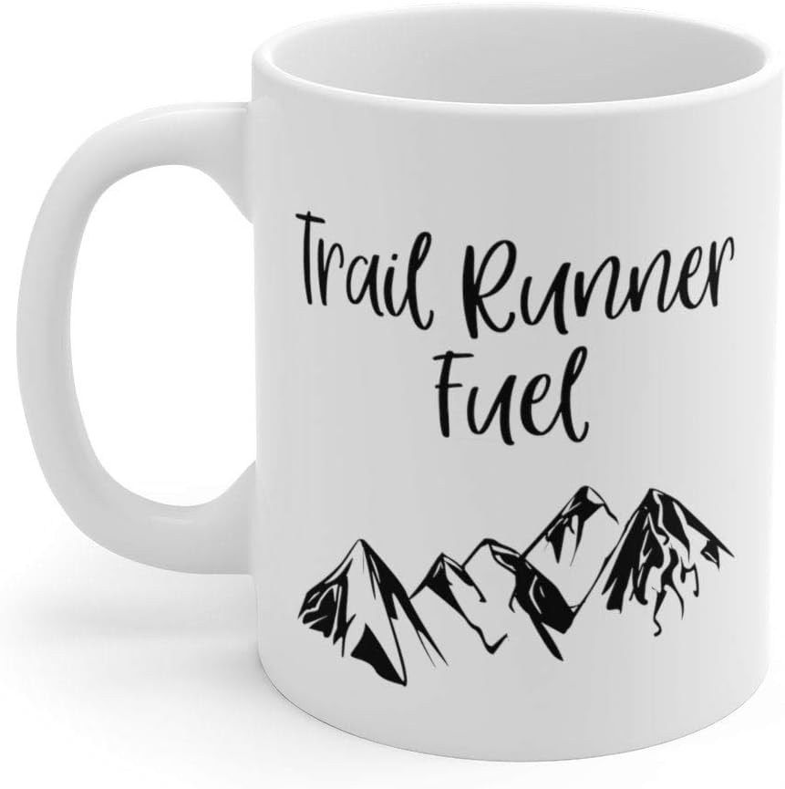 Trail Runner Mug, Trail Runner Gift, Trail Runner, Gift Trail Runner, Ceramic Mug, Running Mugs, Runner Mugs, Trail Running Presents, Trail Gifts
