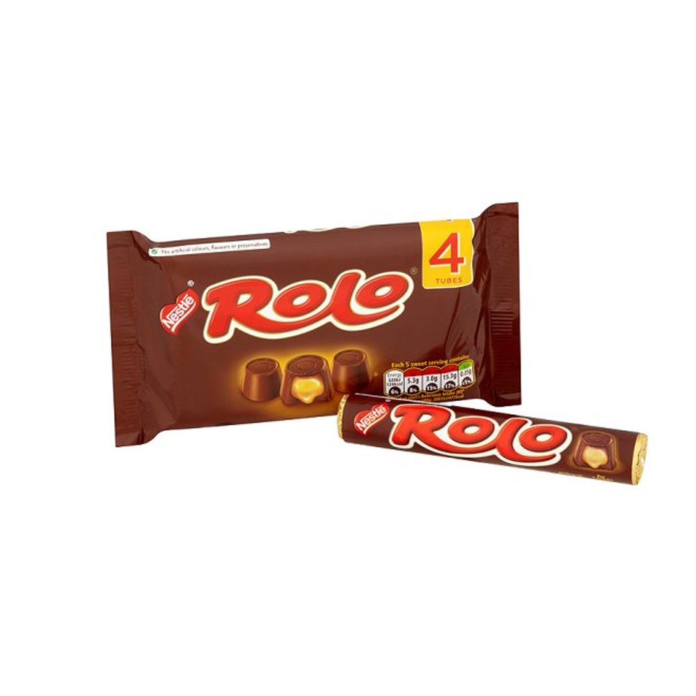 Rolo Chocolate Bars, 4 x 52g