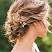 Venusvi Bridal Wedding Hair Pins for Women and Girls -Party and Evening Hair Pins 3 pieces