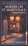 Front cover for the book Murder on St. Mark's Place by Victoria Thompson