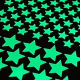Glow in The Dark Star Stickers for Wall and Ceiling - Perfect for Child Bedroom or Kid Playroom for Starry Sky Look - Bright All Night (172 Stars - 28 Large, 144 Small)