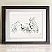 Fixing Eeyore's Tail - Winnie the Pooh - 11x14 Unframed Art Print - Great Nursery Decor