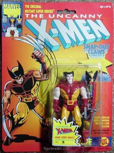 Toy Biz The Uncanny X-Men Wolverine (with Snap Out Claws) Action Figure 4.75 Inches