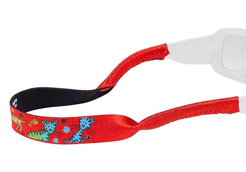 Croakies Kids' Glasses Strap, Cats, 26
