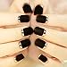 Fake Nails False Nail Design Pretty Nail Designs Black Fake Nails