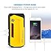 VicTsing   800A   Peak 18000mAh Car Jump Starter Power Bank with LCD Screen, LED Flashlight, Warning Light, Compass,Dual USB Charging