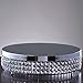 Efavormart Grand Wedding Beaded Crystal Metal Cake Centerpiece Stand Wedding Birthday Party Cake Display Stand - 15.5