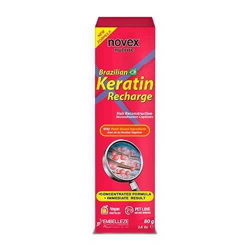 NOVEX Brazilian Keratin Recharge Tube Leave In 80g/