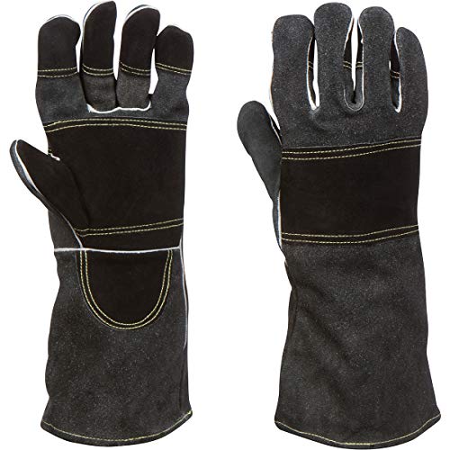 Welding Gloves Medium, Kevlar Sewn Welders Gloves Stick, Mig, Tig For