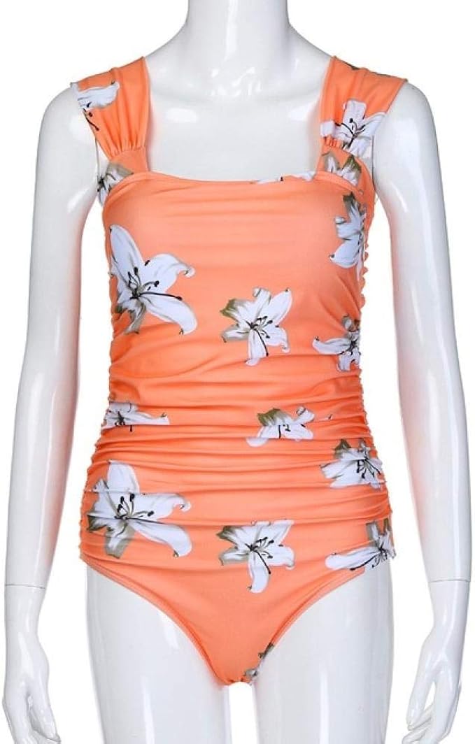 Bikini 2019 Maternidad Tankinis Mujeres Sólido Flouncing Bikinis Traje