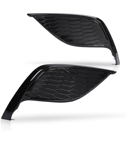 Paire De Couvercles Pour Feux Antibrouillard Avant Toyota Highlander 2009-2013 - Référence 81482-0E050 / 81481-0E040