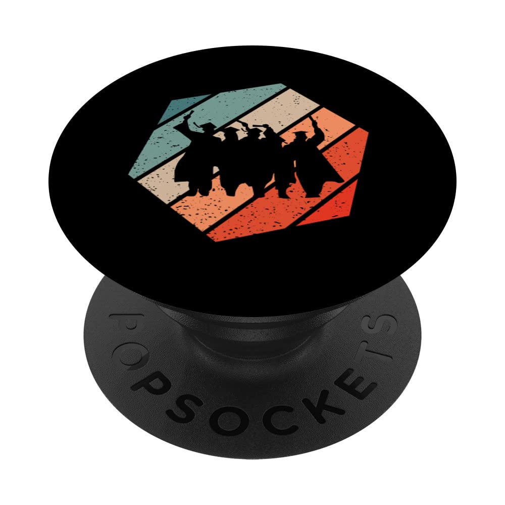Graduation Retro Style Vintage PopSockets Swappable PopGrip